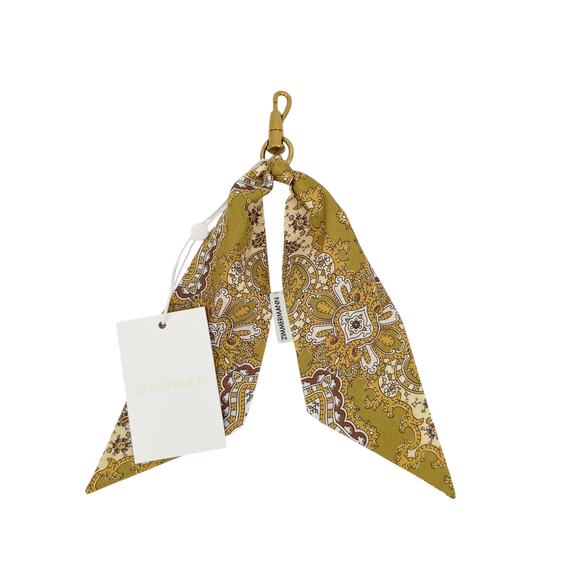 ZIMMERMANN Printed Silk Key Bag Charm - Picture 1 of 7